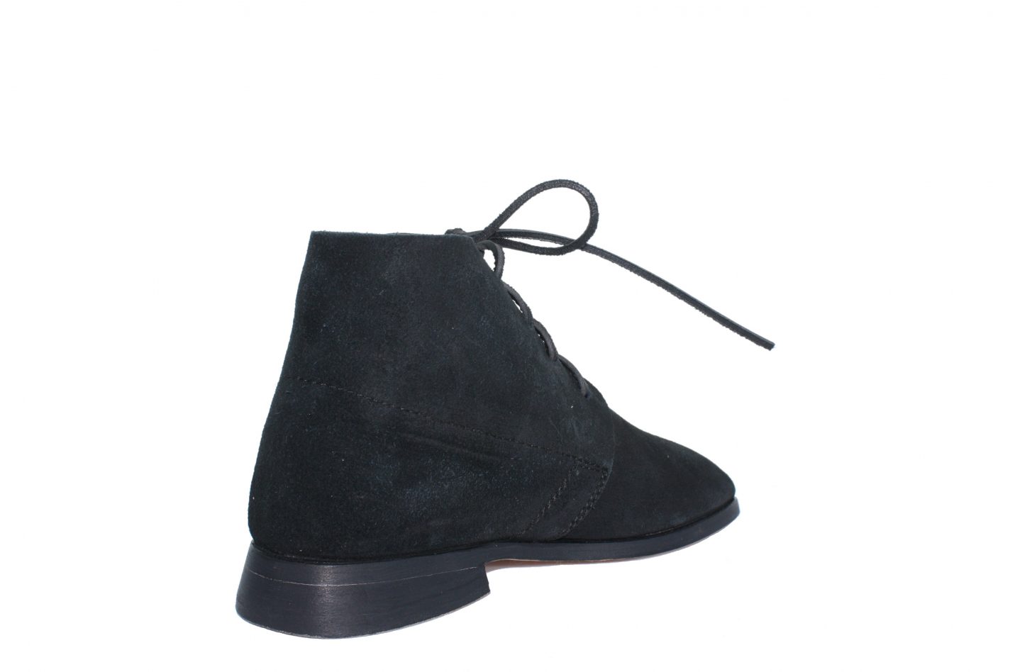 Brogan or Jefferson Bootie, Rough side out in Black. | Fugawee